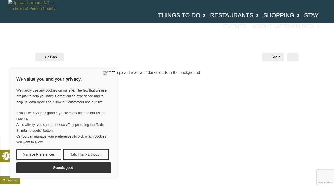 Person County Sheriff Department Uptown Roxboro, NC — the heart of Person County